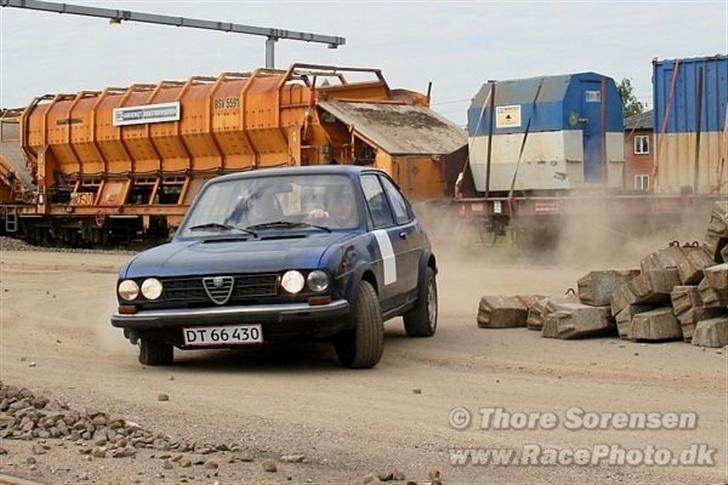 Alfa Romeo Alfasud 1,5 TI - SOLGT - Fra sidste prøve ved SM3 i Køge som indbragte en 2. plads billede 7