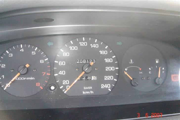 Mazda 626  4WD 1992 - SOLGT - 208xxx tkm billede 8