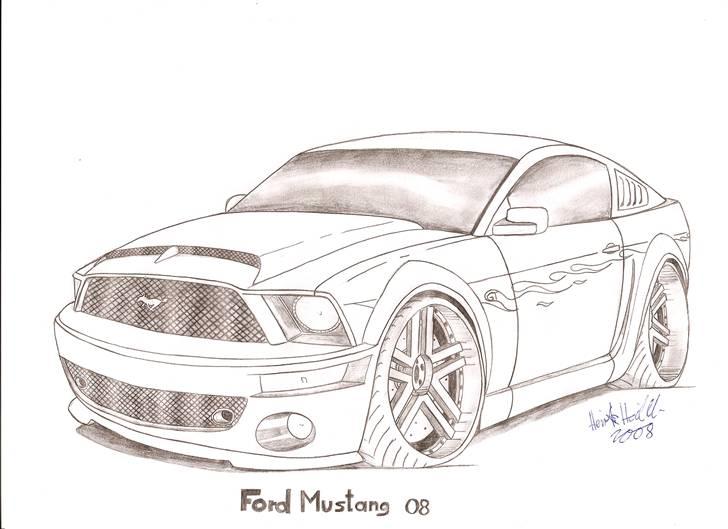 Toyota corolla E9 chaser - en af mine tegninger... som jeg laver når jeg keder mig lidt.. billede 15