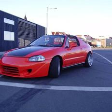 Honda CRX Del Sol VTI - Solgt