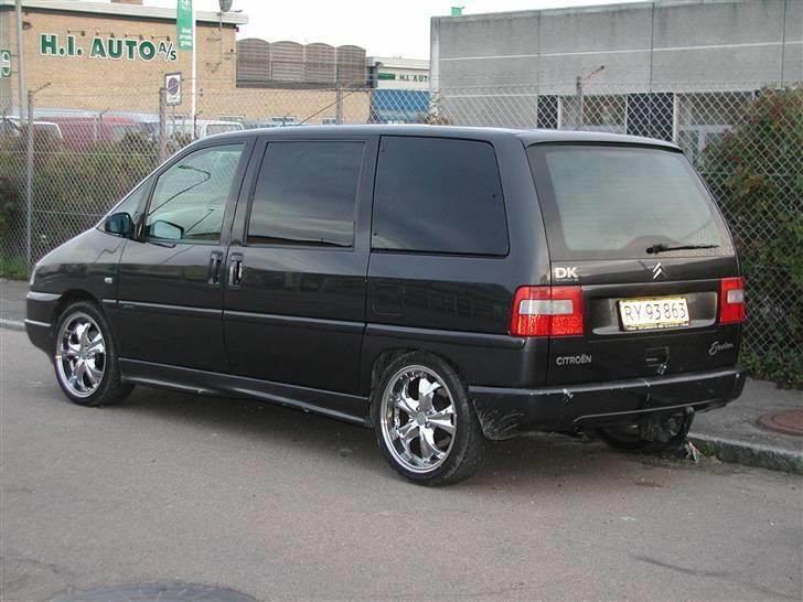 Citroën Evasion 2,0 i - dette er før jeg malede den sort billede 10