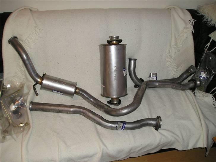 Land Rover defender 90" "projekt" - nyt udstødnings system lige hjem kommet billede 10