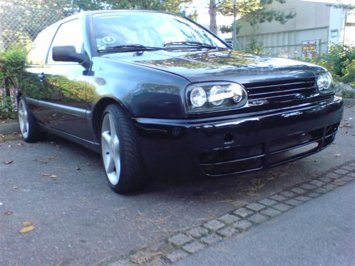 VW golf 3 solgt - min nye front og lygter billede 7