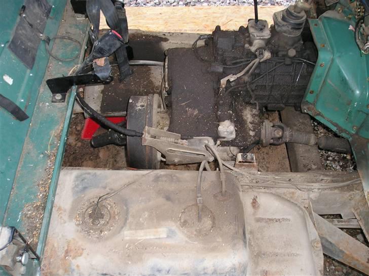 Land Rover defender 90" "projekt" - så blev der sku også købt intercooler hjem, til den gamle land rover. billede 18