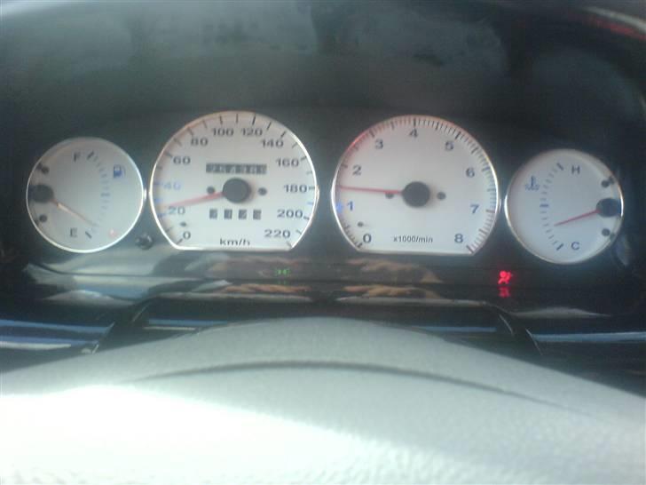 Fiat #bravo sx#  - 10/6-07 så fik man lige lavet alu ringe til speedo :-) & nye urskiver billede 15