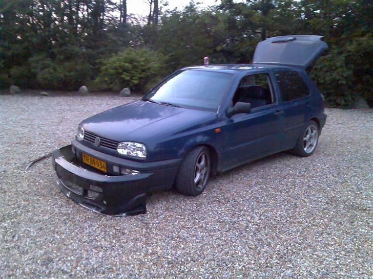 VW golf 3 *****solgt****** - sådan så den ud da jeg fik den billede 13