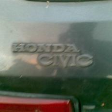 Honda civic solgt