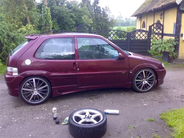 Citroën saxo16v vtsDFB 08 "LAMBO" - Mine nye fælge  billede 2