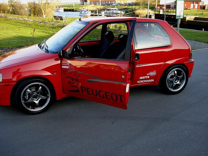 Peugeot 106 Rallye - Her er jeg lige blevet færdig med den første side... billede 8