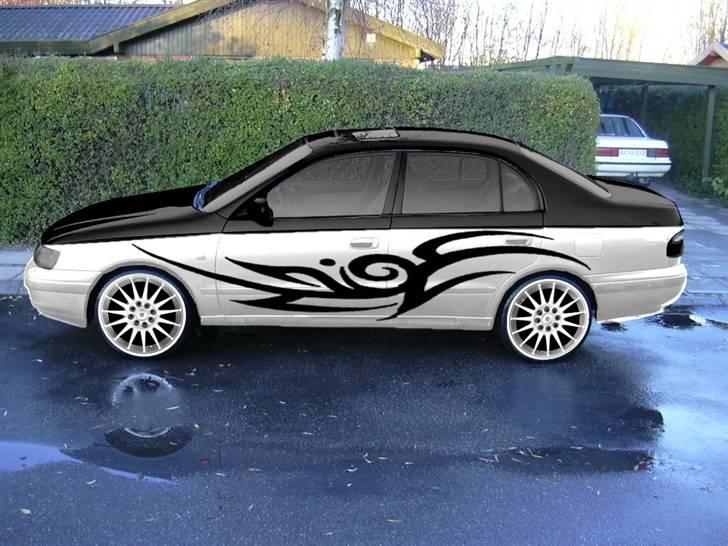 Toyota .-. Carina E .R.I.P. .-. - tænk hva man kan lave med et photo program.. billede 1