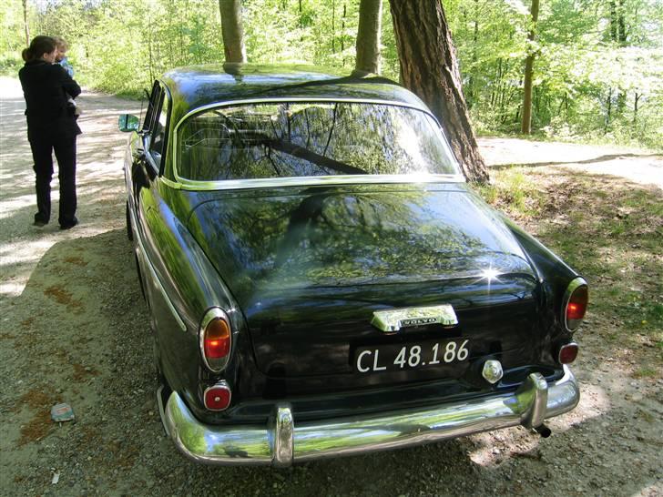 Volvo Amazon SOLGT - Stadig på skovtur, konen mente at Betty fik for meget opmærksomhed og stillede sig så hun og drengen også kom med..... billede 17