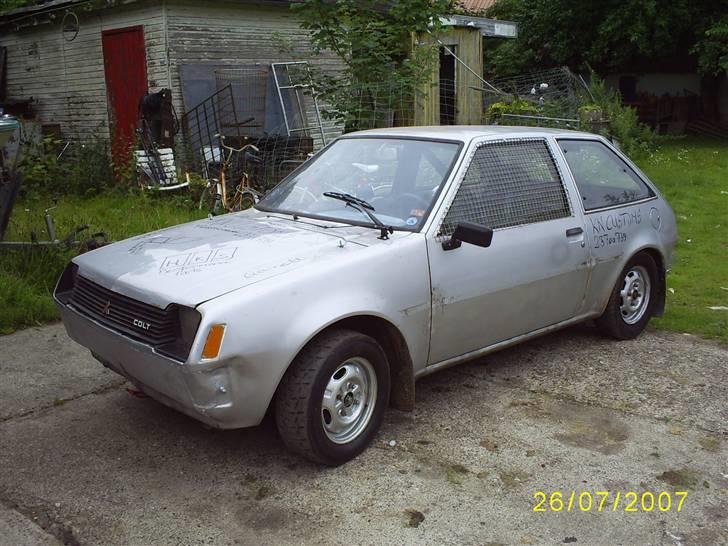 Mitsubishi Colt (Banerace projekt) - Klar til Ørnen... billede 1