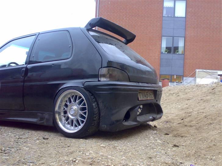 Peugeot 106 turbo RIP HUGGET OP billede 2