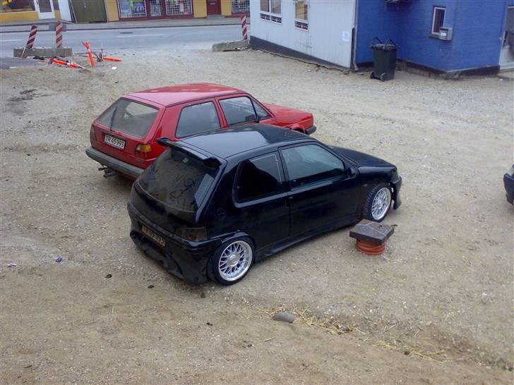 Peugeot 106 turbo RIP HUGGET OP billede 3