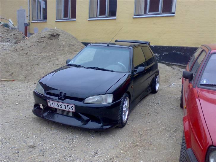 Peugeot 106 turbo RIP HUGGET OP billede 5