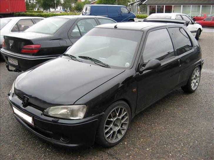 Peugeot 106 turbo RIP HUGGET OP billede 8