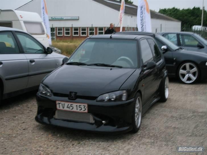 Peugeot 106 turbo RIP HUGGET OP - taget ved ekstremecarpart træf d.15/6-2007 billede 9
