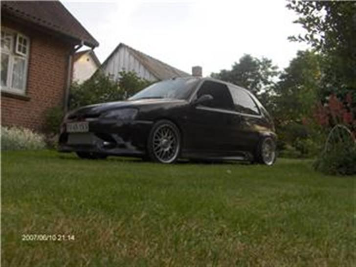 Peugeot 106 turbo RIP HUGGET OP billede 14