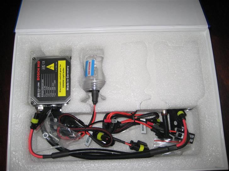 VW Golf IV - Bosch H7 6000K billede 18