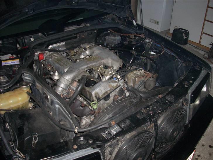 Mercedes Benz 190 2,5 Turbo D  *SOLGT* - Den nye motor billede 19