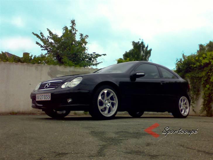 Mercedes Benz C-class Sportcoupé SOLGT billede 1