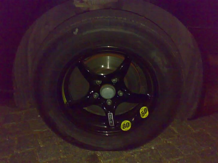 Mercedes Benz C-class Sportcoupé SOLGT - Reservehjulet, MAX 80km/t den er bitter - men så kom der alufælge på billede 7