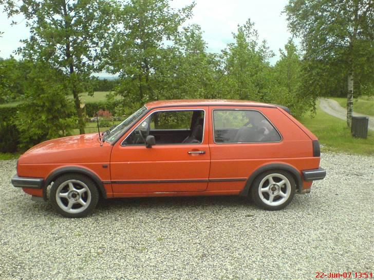 VW golf 2 - siden af bilen billede 8