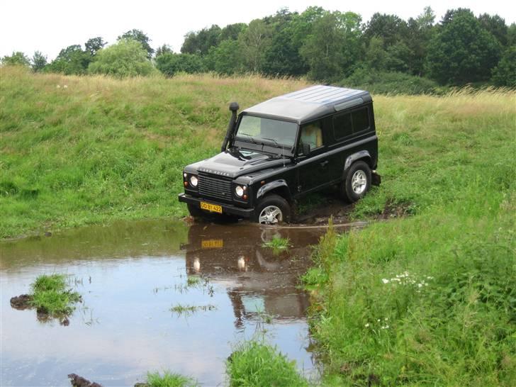 Land Rover Defender - Første vandhul! billede 3