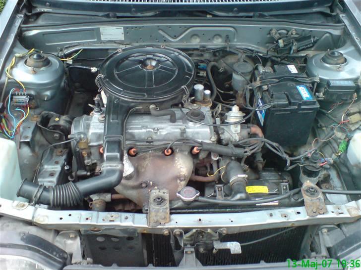 Mazda 323 1.5 LX Skrottet - Da jeg næsten lige havde købt den. billede 20