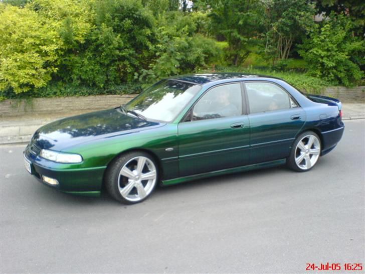 Mazda 626 1,8i GLX *SOLGT* - Sådan så den ud, da den var: "Blue To Green Color" billede 15