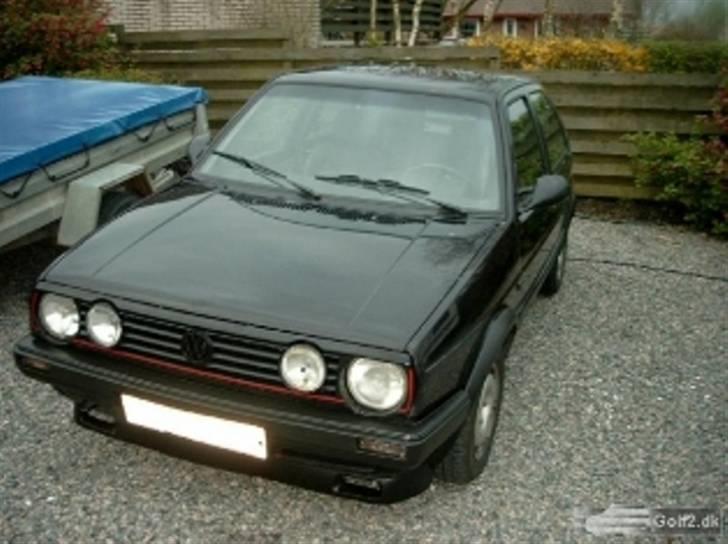 VW Golf 2 -SOLGT- - Inden der kom Jetta front på =) billede 7