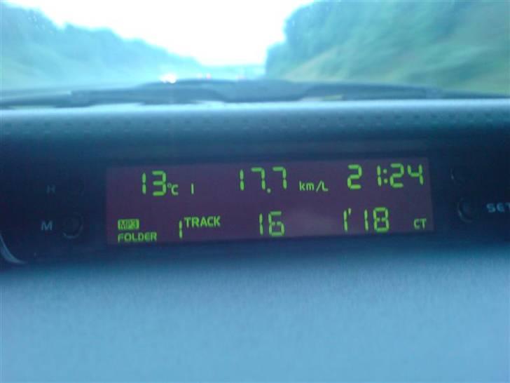 Mitsubishi Colt Coolpack - Kørecomputer billede 11