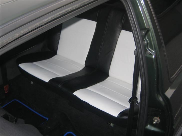 VW Golf 2 - Recaro kabine, som jeg har ombetrukket med læder . Hva sys i? ;) billede 10