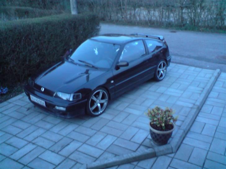 Honda CRX 1,6 16V - Nyeste billede. Sat sommerhjul på ige´n d. 14/04-08. billede 6
