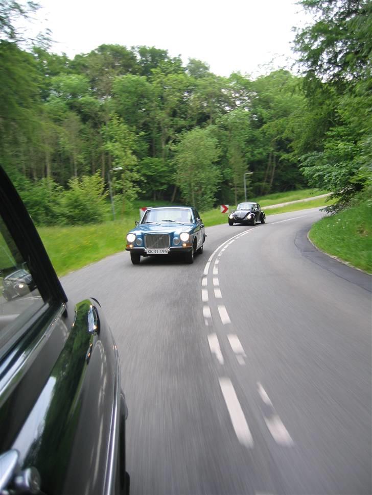 Volvo 164  aut. - En tur rundt i Vejle og omegn efter vi  var mødtes på havnen.. Ca 30 "voksne" biler ialt billede 13