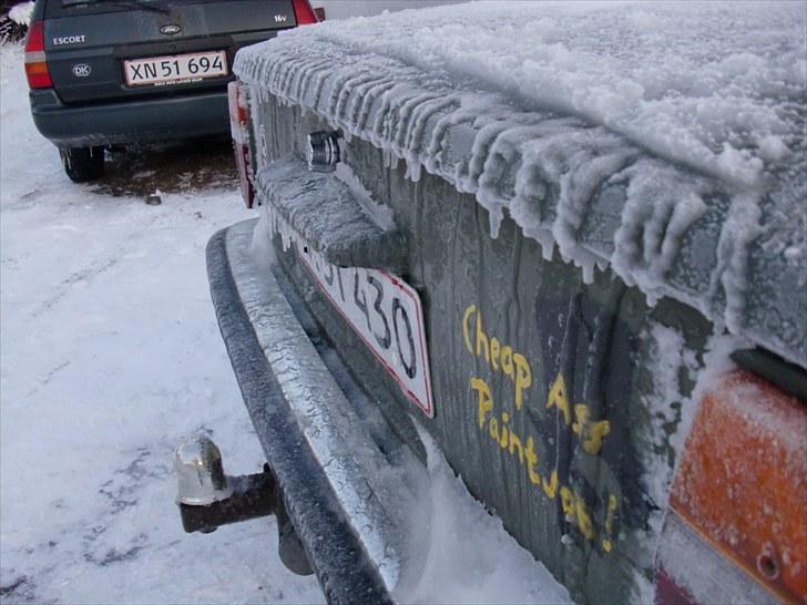 Volvo 142 - December 2009...fik det vist åbnet efter en eller to uger? billede 8