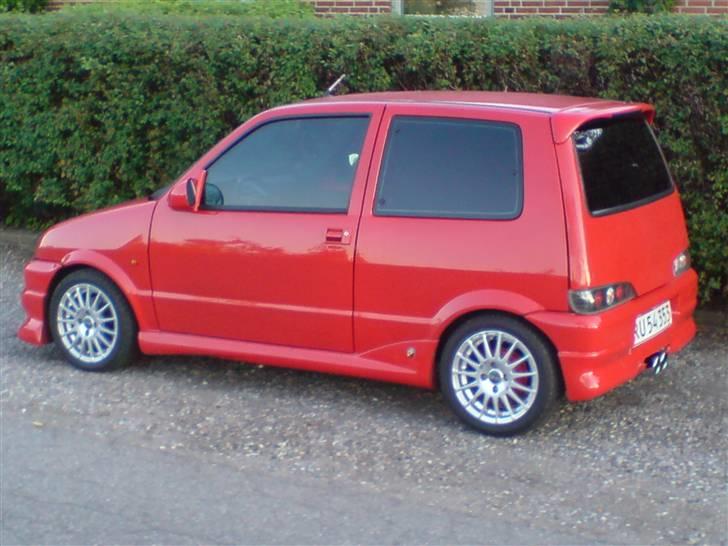 Fiat Cinquecento 1,1 sporting - nu fik jeg tonede mine ruder nice. billede 15