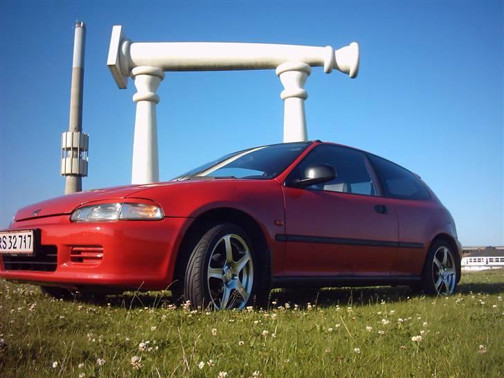 Honda Civic DX SOLGT! - Frøperspektiv  billede 8