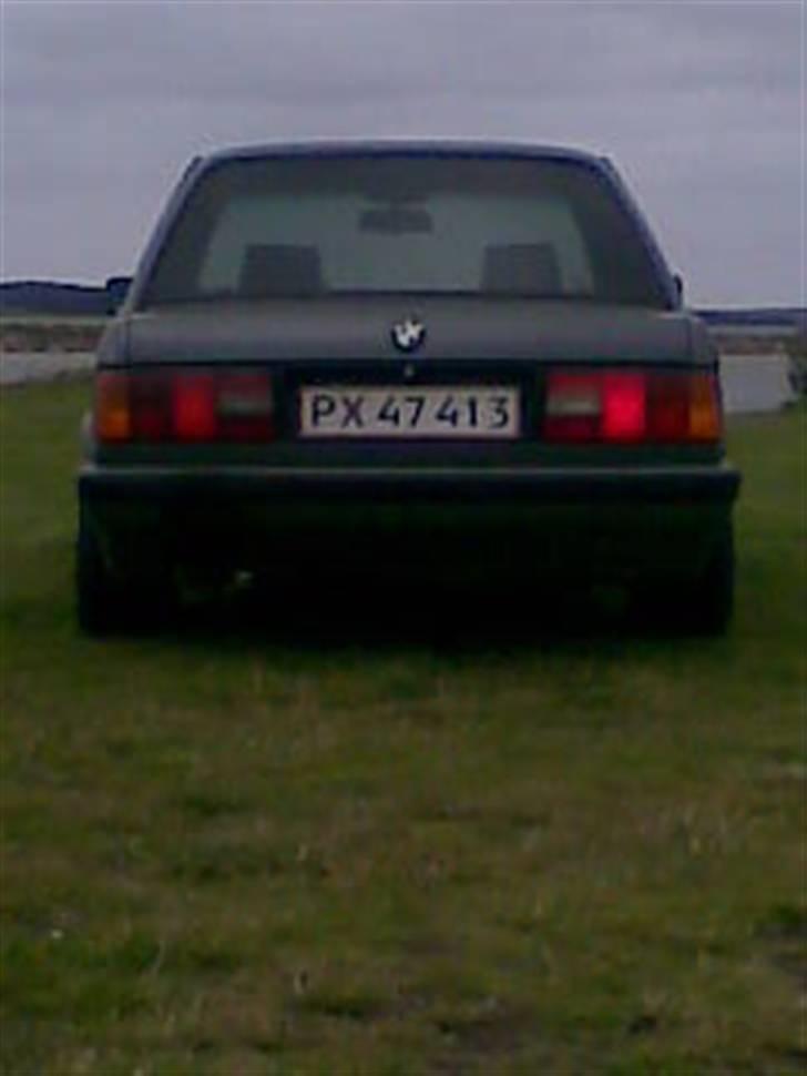 BMW E30 320i  - Efter sænkning / ny front / solfilm 35% lysgennemgang / sorte nyre / tonet front blink.. billede 5