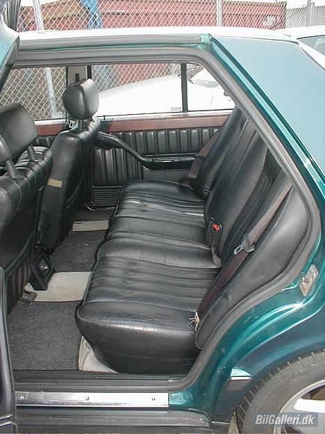 Lancia Thema 8.32 - Læderkabine. Bagsæde billede 8