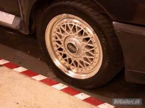 VW Rallye-golf - De originale 6,5 x 15 tommer BBS. billede 4