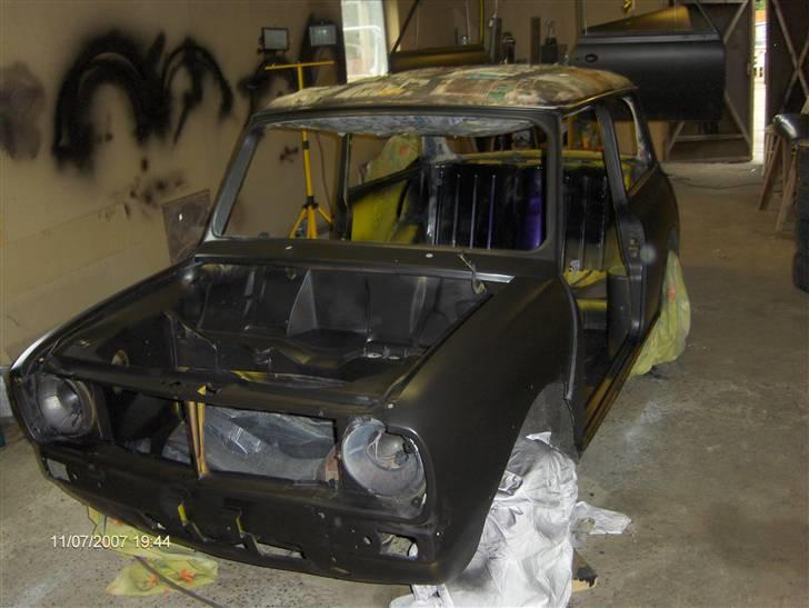 Austin-Morris clubman 1275 - så er bilen blevet grundet billede 11