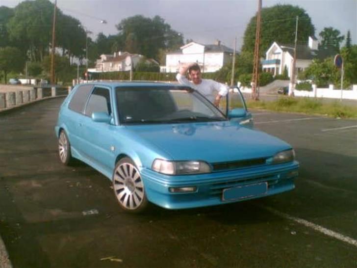 Toyota Corolla GTIér - det er min nye GTI´er. det er ik den samme som den sorte.den sorte er en gsi. denne babyblueviolet er en GTI´er billede 8