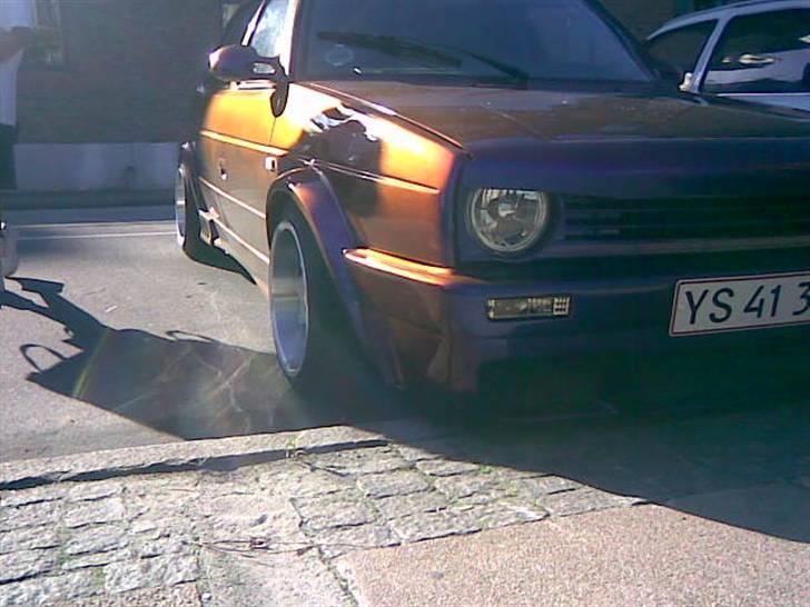 VW Golf 2 GTI  SOLGT - taget med tlf. billede 15