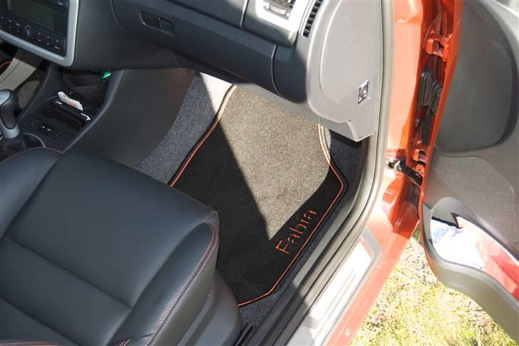 Skoda Fabia 2 SPORT - Custom Måtter billede 11