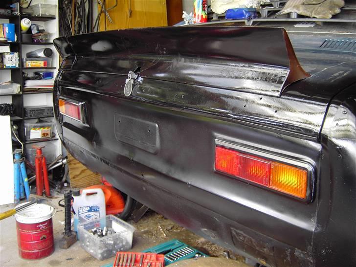 Ford Capri - hækspoileren fra Camaro/Firebird kræver ikke så meget justering billede 12