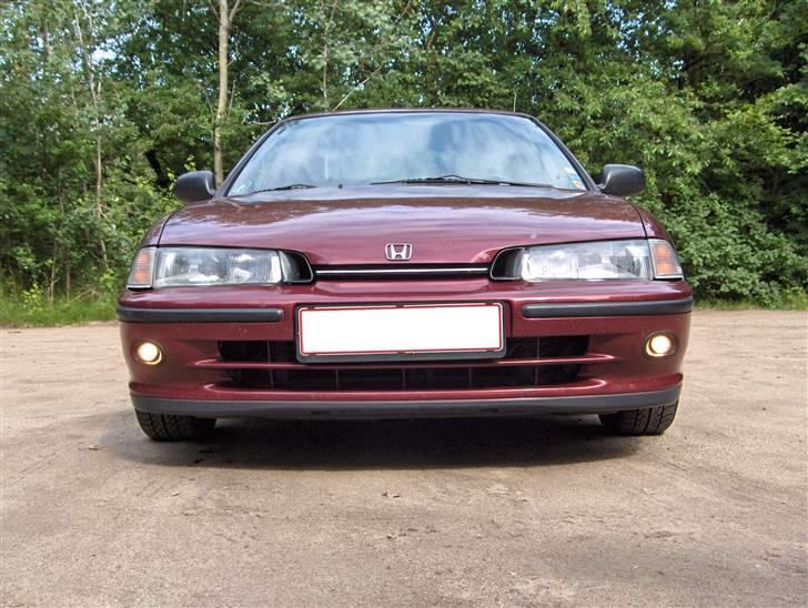 Honda Accord *Solgt* - Forfra med positionslys/tågelygter. Det ses ikke så tydeligt pga solen. billede 19