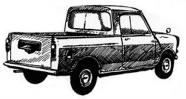 Austin-Morris 850 Pick-Up billede 17