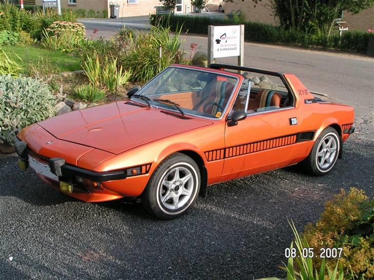 Fiat x1/9 1.3 (Muttis) billede 3
