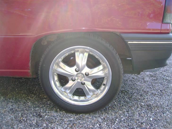 Opel kadett e   solgt og død - her er mine fælge så billede 15